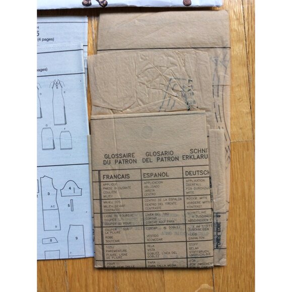 Misses Dress Top Skirt Pattern Vogue Basic Design 2655 Size 6 8 10 UNCUT - Picture 10 of 10